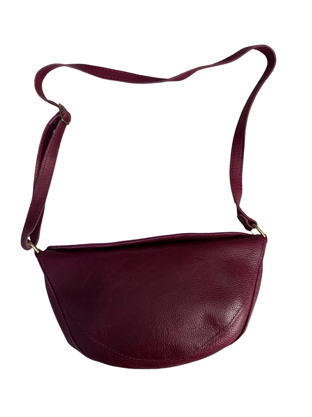 Portland Leather medium Koala sling bag color orchid